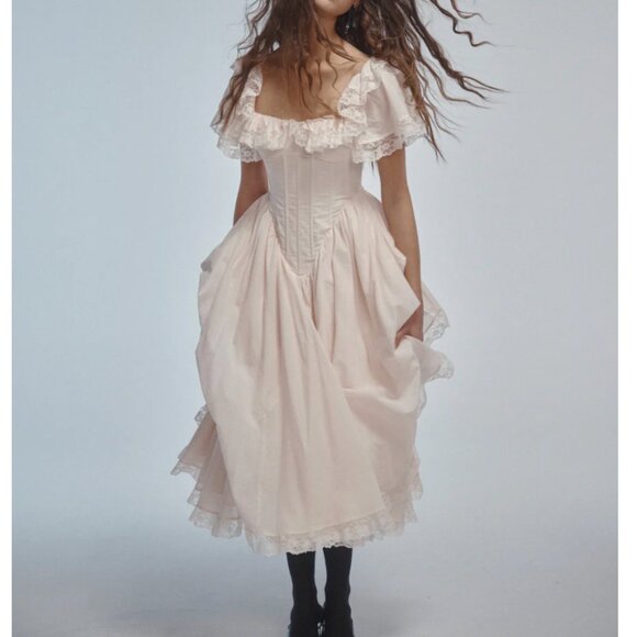 BEST Selkie The Lickety Split Cupid Midi Dress - Picture 3 of 7